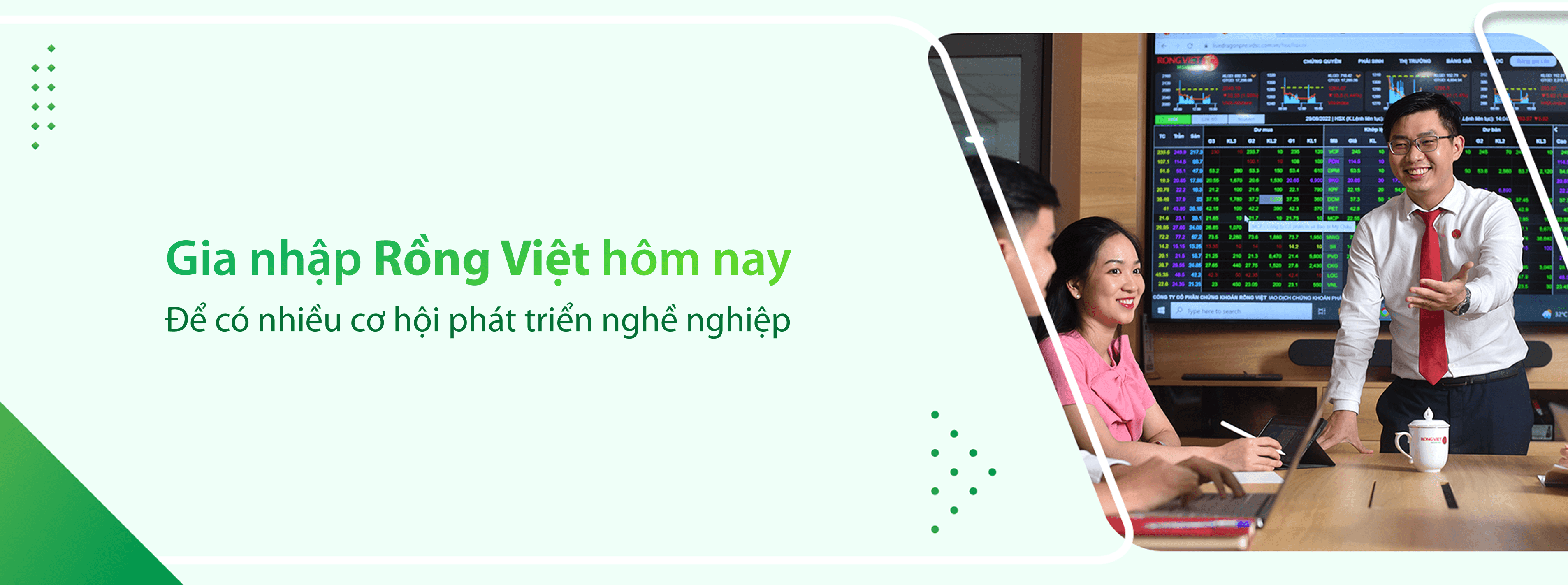 Cơ hội nghề nghiệp tại Rồng Việt